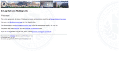 Desktop Screenshot of lists.upstate.edu